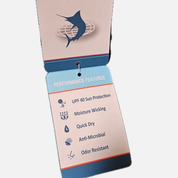 Reel Legends Pullover Shirt Mens Large Quarter Zip Performance Quick Dry UPF 40 - Picture 9 of 10